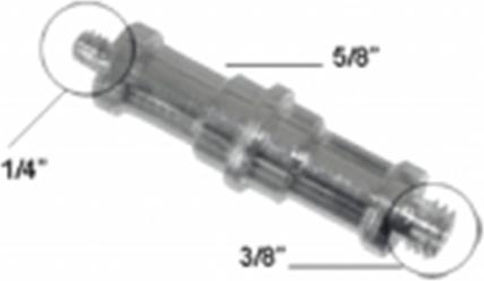 Walimex Spigot 3/8 inch - 1/4 inch Accessory