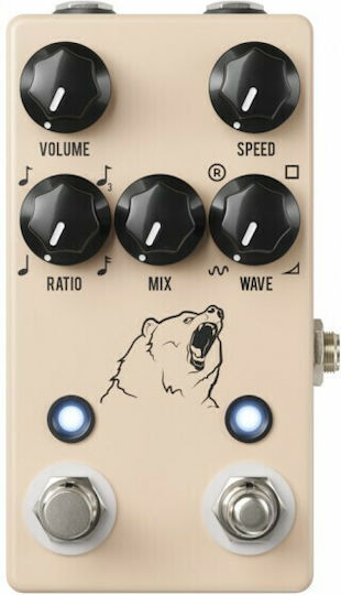 JHS Pedals Pedals Kodiak with Tap Temp Πετάλι Effect Tremolo Ηλεκτρικής Κιθάρας και Ηλεκτρικού Μπάσου