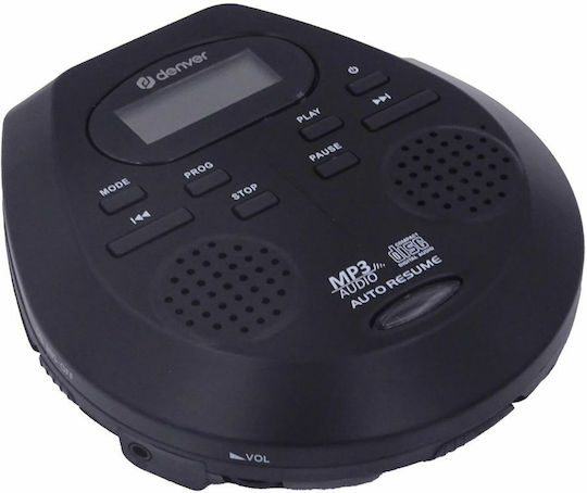 Denver DMP-395B Sistem Portabil Audio Cu CD Negru