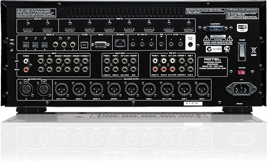 Rotel RSP-1582 Preamplifier Hi-Fi Stereo Black