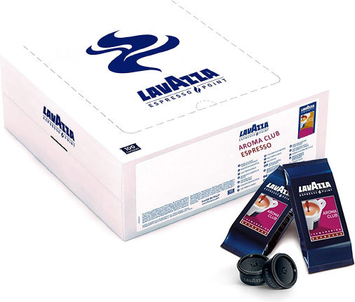 Lavazza Capsules Espresso Aroma Club Compatible with Machine LavAzza Point 100caps,tobolek