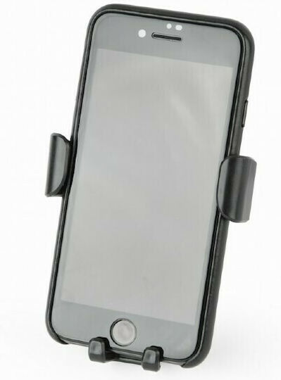 Lamtech Car Mobile Mount with Adjustable Hooks and Wireless Charging Black