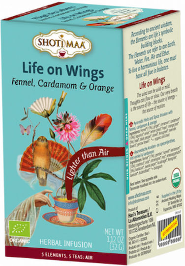 Shoti Maa Life On Wings Fennel Organic Product 16 Bags 32gr