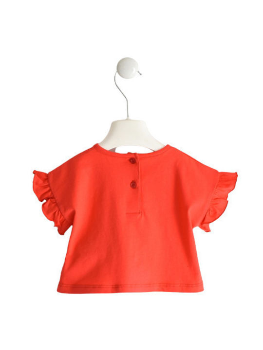 iDO Kids Crop Top Short Sleeve Orange