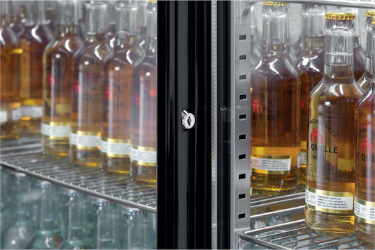 Bartscher Kühlschrank Rückwandbar 270Es mit drei Türen H85xB135xT53cm