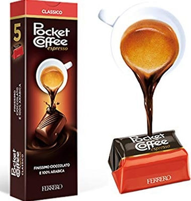 Ferrero Pocket Chocolate Treats Dark with Coffee Espresso Classico 62.5gr