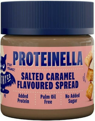 HealthyCo Πραλίνα Proteinella με Έξτρα Πρωτεΐνη Χωρίς Προσθήκη Ζάχαρης με Salted Caramel 400gr