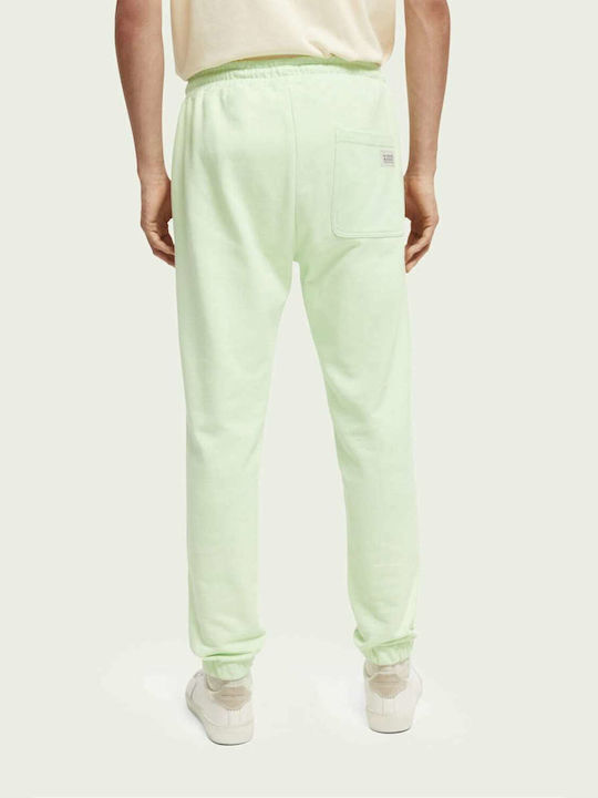 Scotch & Soda Men's Sweatpants with Rubber Green