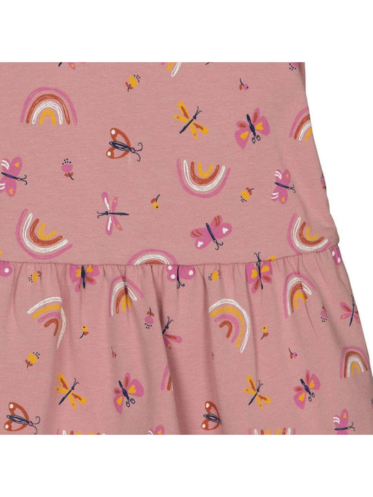 Kinderkleid Ärmellos Rosa