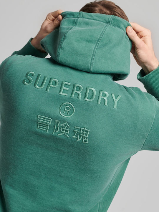 Superdry Green with Hood