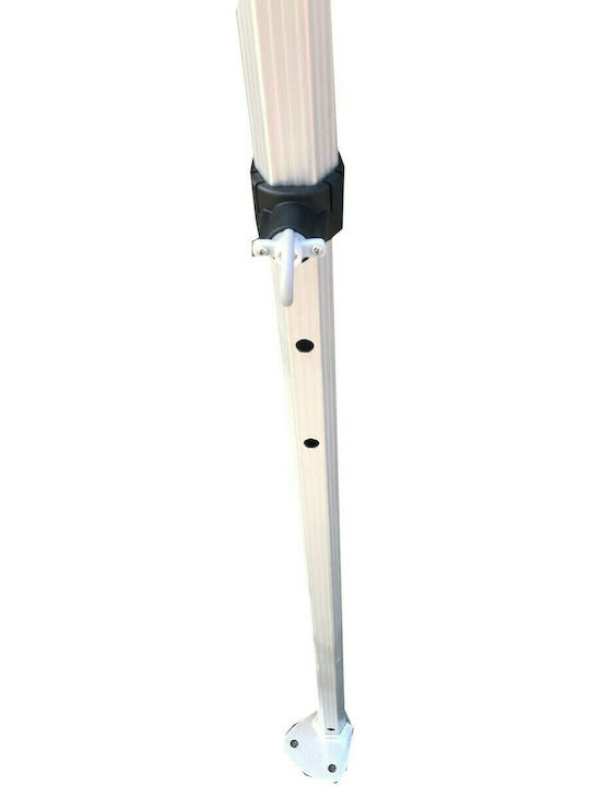 Epiplo-Fos Chioșc pliabil Grădină Alb x3m