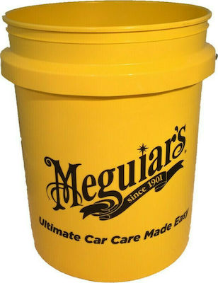 Meguiar's Mop Bucket Plastic Capacity 22lt Yellow