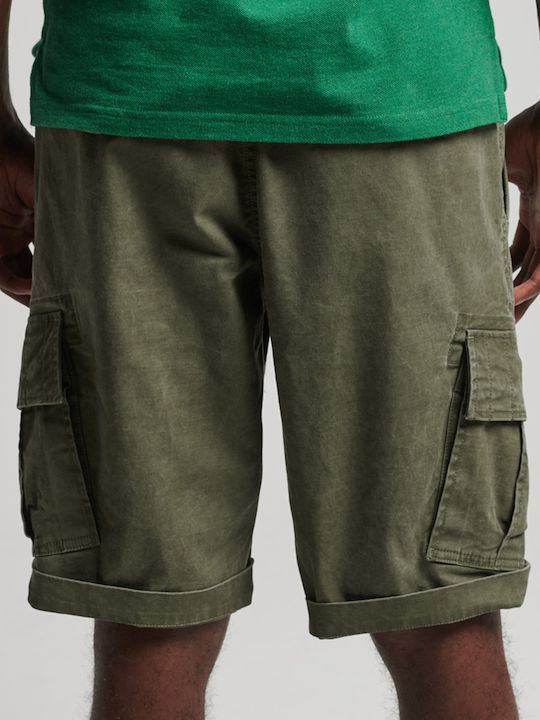 Ovin Vintage Core Men's Shorts Cargo Khaki