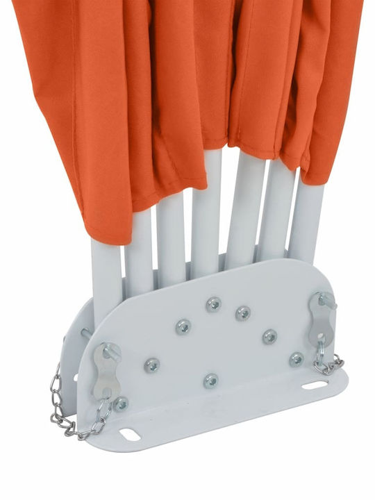 vidaXL Rulou lateral de umbrire Terasă Terracotta x1.6m