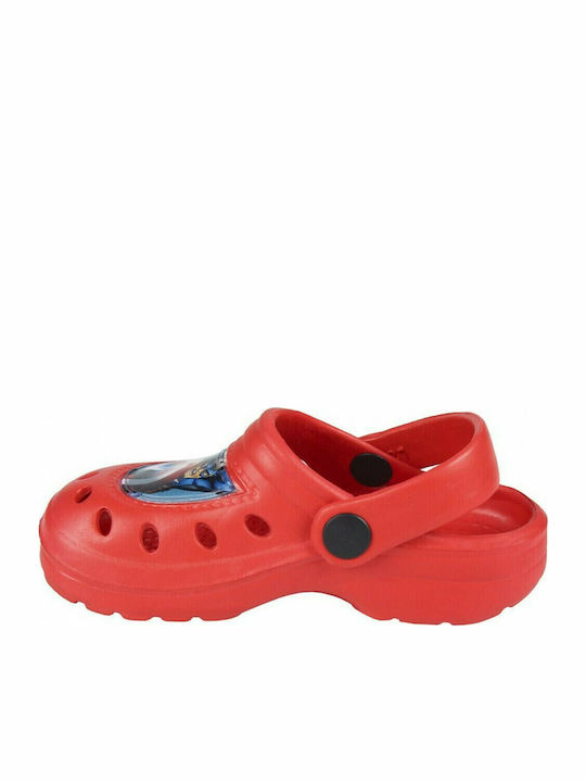 Disney Avengers Kids Beach Shoes Red Sandals