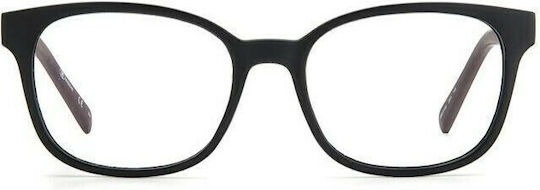 Damen Acetat Brillengestell Schwarz MMI 0105 DKH