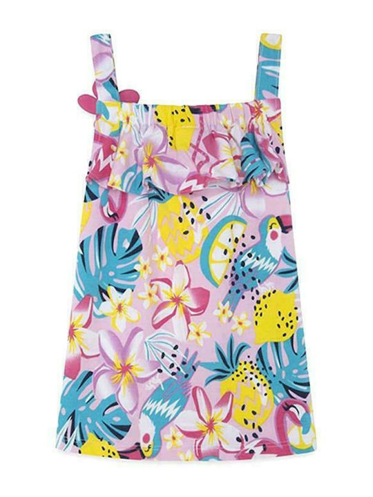 Rochie pentru Copii Fără mâneci Floral Multicolor