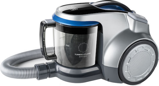 Black & Decker BXVML700E Ηλεκτρική Σκούπα 700W με Κάδο 2lt Μαύρη