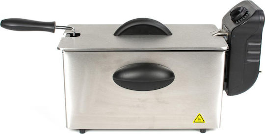 Zilan ZLN1819 Fritteuse 3Es Silber