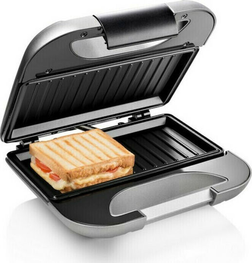 Princess 127003 Sandwich Maker pentru for 2 Sandwiches Sandvișuri 750W Inox