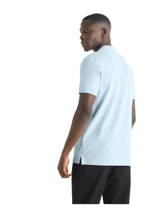 Celio Teone Ανδρικό T-shirt Polo Sky Blue