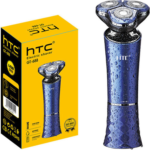 HTC GT-688 Rotating Electric Shaver Face Rechargeable