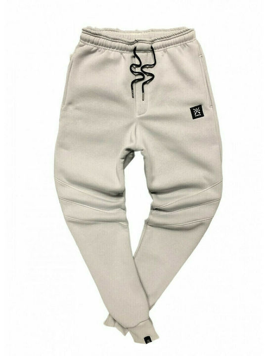 Sweatpants with Elastic Gray