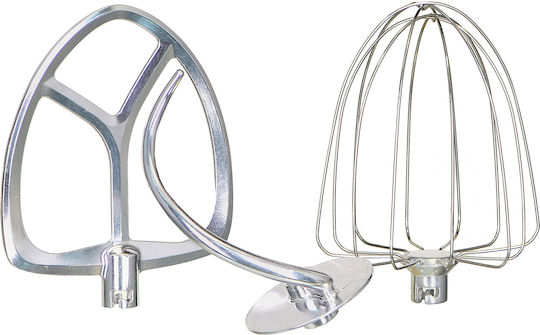 Clatronic KM3765 Stand Mixer 1500W with Stainless Mixing Bowl 10lt Silver
