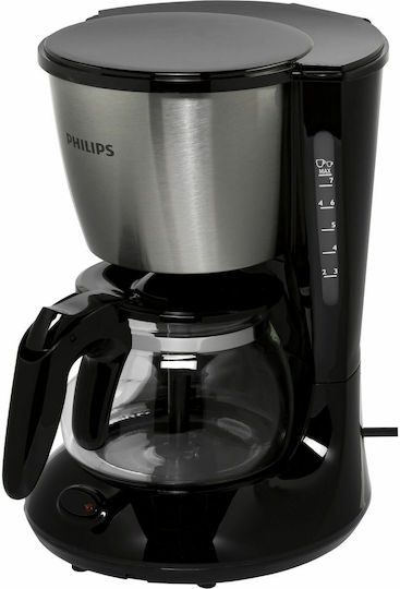 Philips Daily Collection Καφετιέρα Φίλτρου 700W Black
