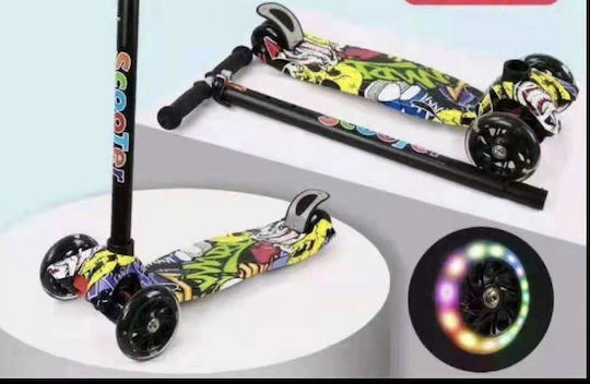 Scooter Kinderroller Klappbar SuperBaby 3-Rad Mehrfarbig