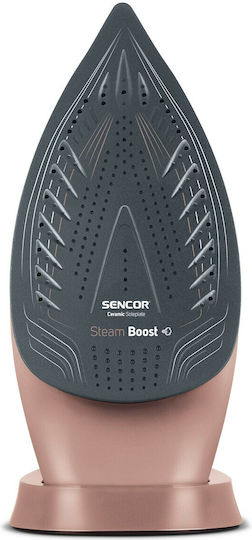 Sencor Steam Iron 3100W with Ceramic Plate and Continuous Steam Supply 35g/min