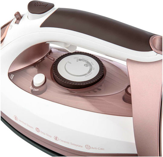 Sencor Steam Iron 3100W with Ceramic Plate and Continuous Steam Supply 35g/min