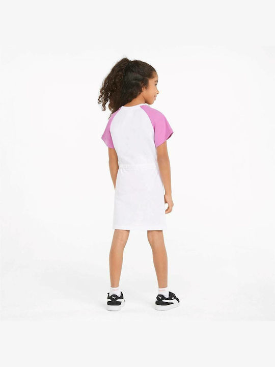 Puma Kids Dress Short Sleeve White