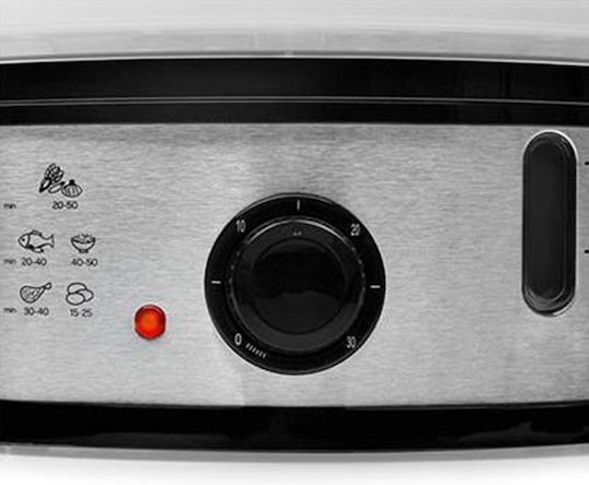 Tristar Food Steamer with 3 Steaming Decks 11lt