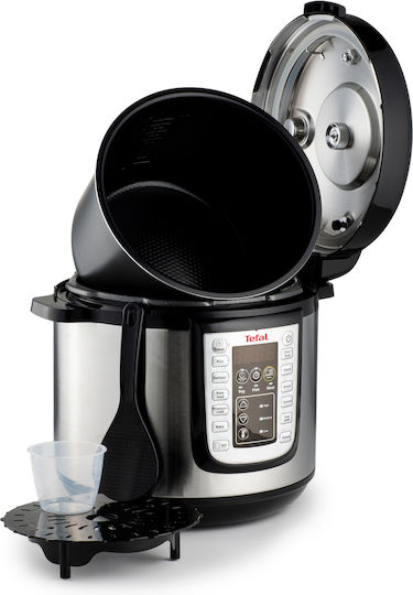 Tefal Fast & Delicious Aragaz multifuncțional 1100W cu Capacitate 6lt Argint