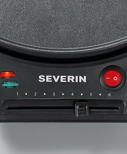 Severin Κρεπιέρα 30cm Μαύρη 1000W
