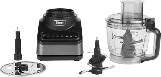 Ninja BN650EU Multifunktions-Food-Prozessor 850W mit Behälter 2.1Es Schwarz