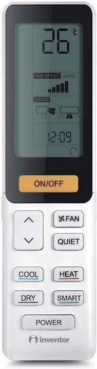 Inventor Dark Инверторен климатик 24000 BTU A++ - А++/А+ с Йонизатор и WiFi Черно