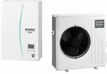 Mitsubishi Electric Ecodan ERSD-VM2D / SUZ-SWM80VA Αντλία Θερμότητας 8kW Μονοφασική 60°C Split