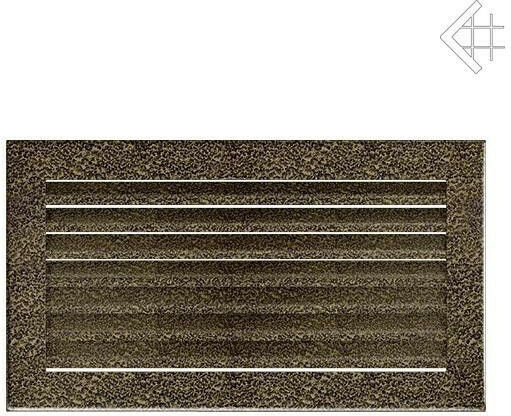 Kratki Fresh Ορθογώνια Περσίδα Τζακιού 30x17cm Χρυσή