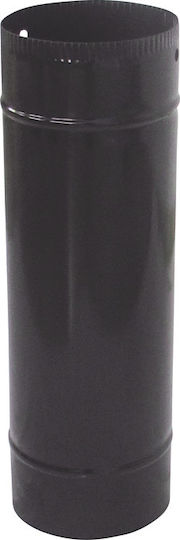 Biofan Καμινάδα Καπνοδόχου Εμαγιέ 130mm Μαύρη