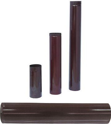 Biofan Chimney Chimney Tube Enamel 120mm Brown