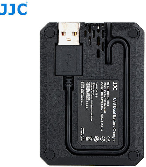 JJC Double Battery Charger DCH-NPW235 Compatible with Fujifilm