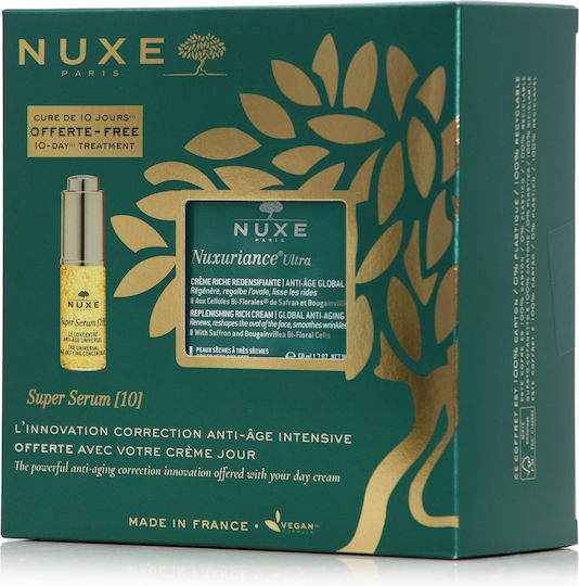 Nuxe Nuxuriance Ultra Riche Skin Care Set for Αnti-ageing & Moisturizing 2pcs