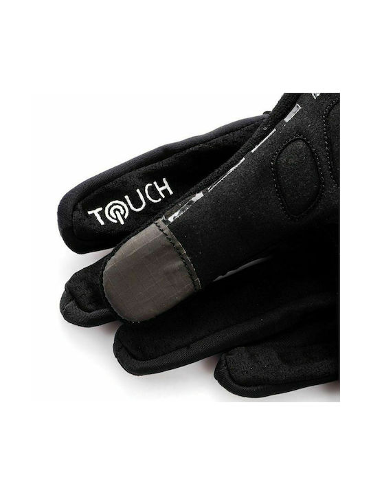 Meteor FX10 Full Finger Cycling Gloves Adults Black