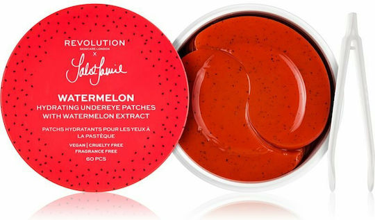 Revolution Beauty Jake Jamie Feed Your Face Watermelon Face & Eye Mask 60 Pieces