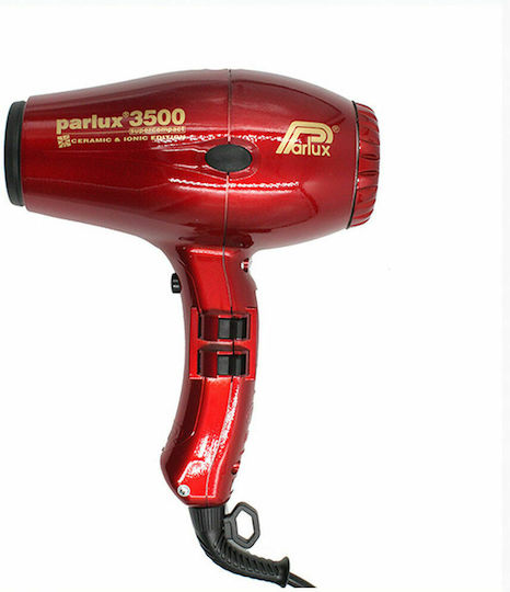 Parlux 3500 Supercompact Ionic & Ceramic Profesional Uscător de Păr 2000W Red