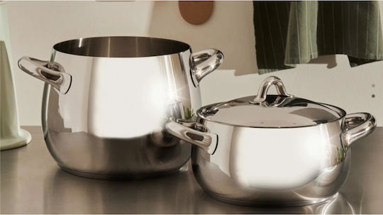 Alessi Mami Cookware Set 4 Pieces