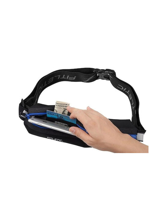 Fitletic Bolt Fit Pouch Bărbați Geantă de talie pentru alergare Albastru