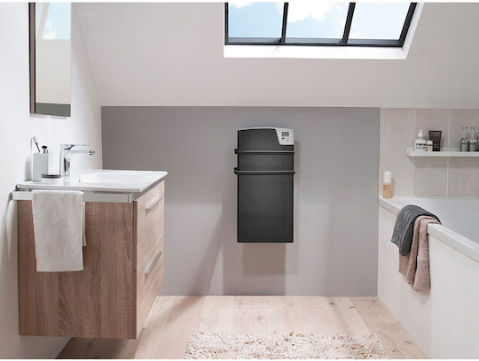 Atlantic Kea Електрическа Кърпи За Закачане 1400W 70.5x34см Сива